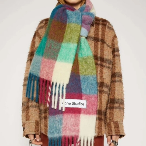 Acne Studios Accessories - NWT! Acne Studios Colorful Wool Scarf